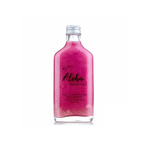 ALOHA Byinoderma Huile Au Monoi Rose 100Ml Paillet