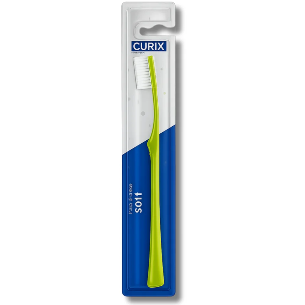 Brosse à dents soft bleu - Curix