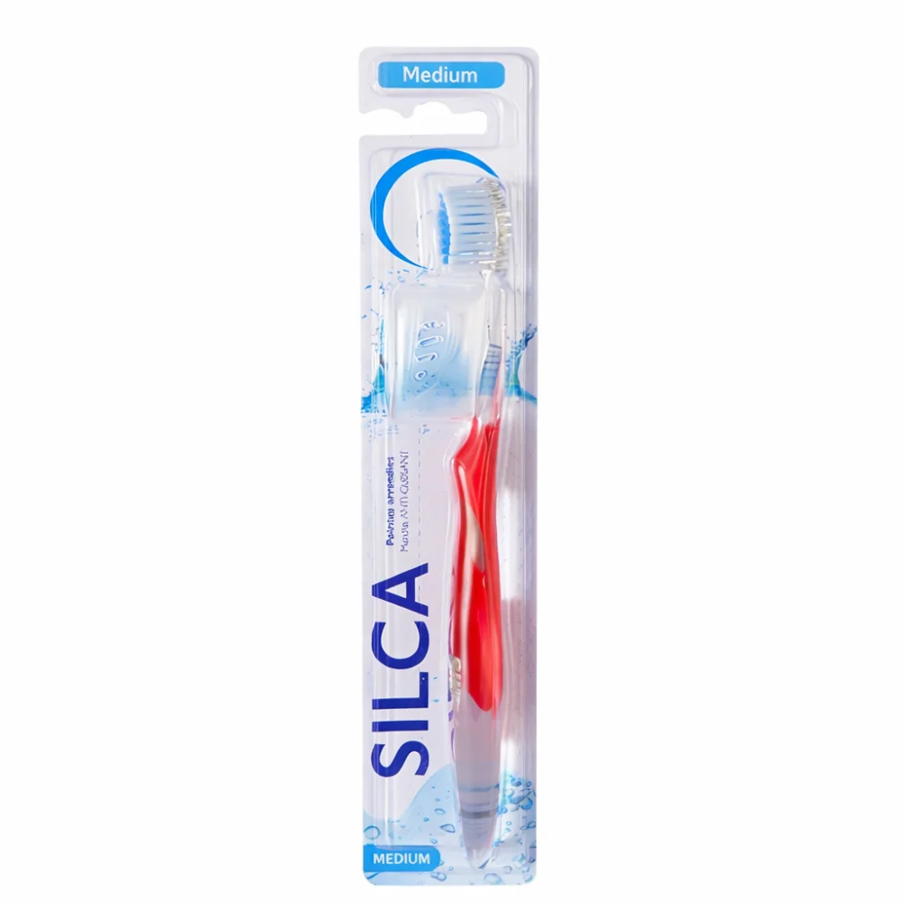 BROSSE A DENTS SILCA MEDIUM ANTI PLAQUE