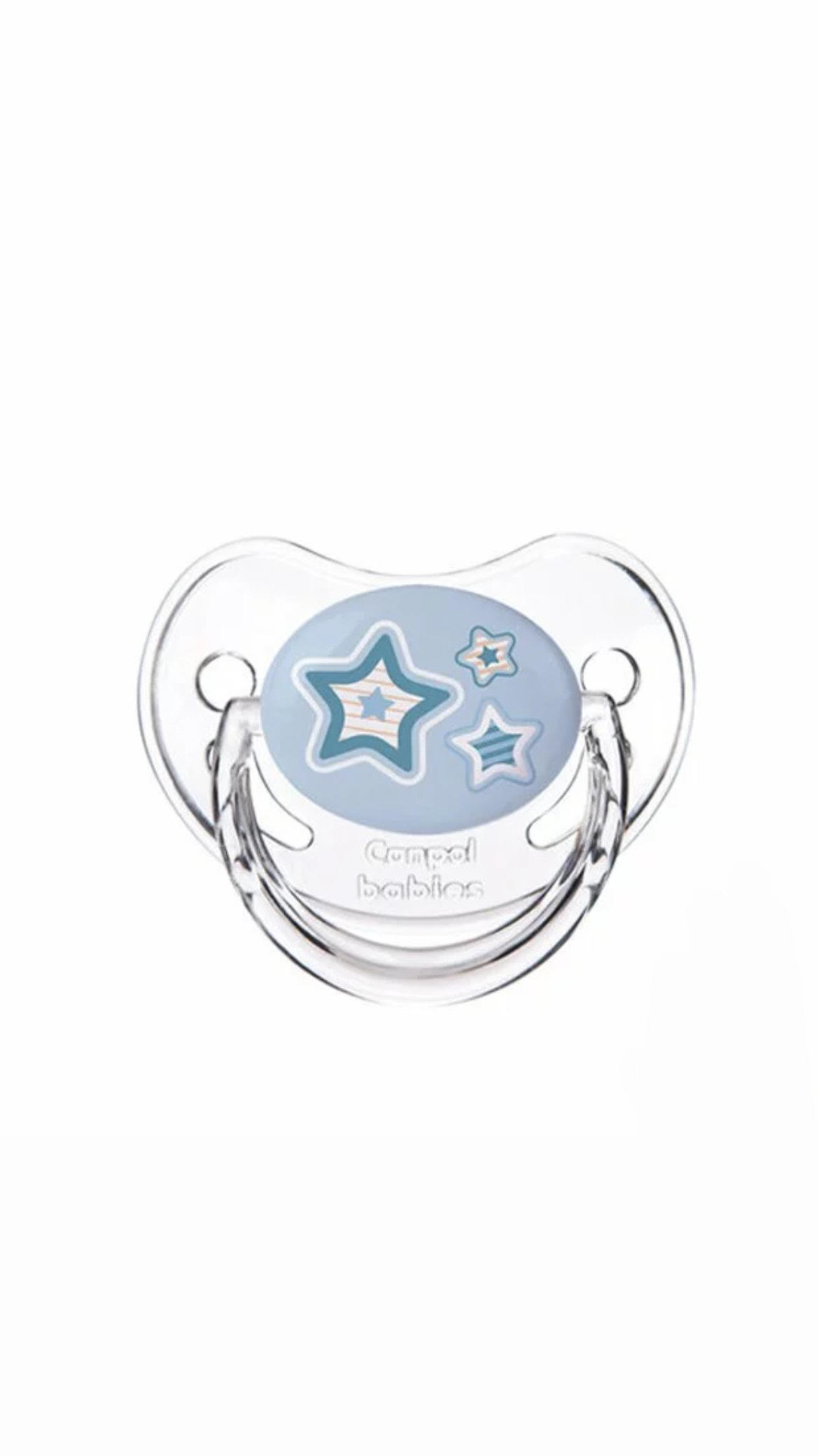 CANPOL Sucette Silicone 0-6M STARS