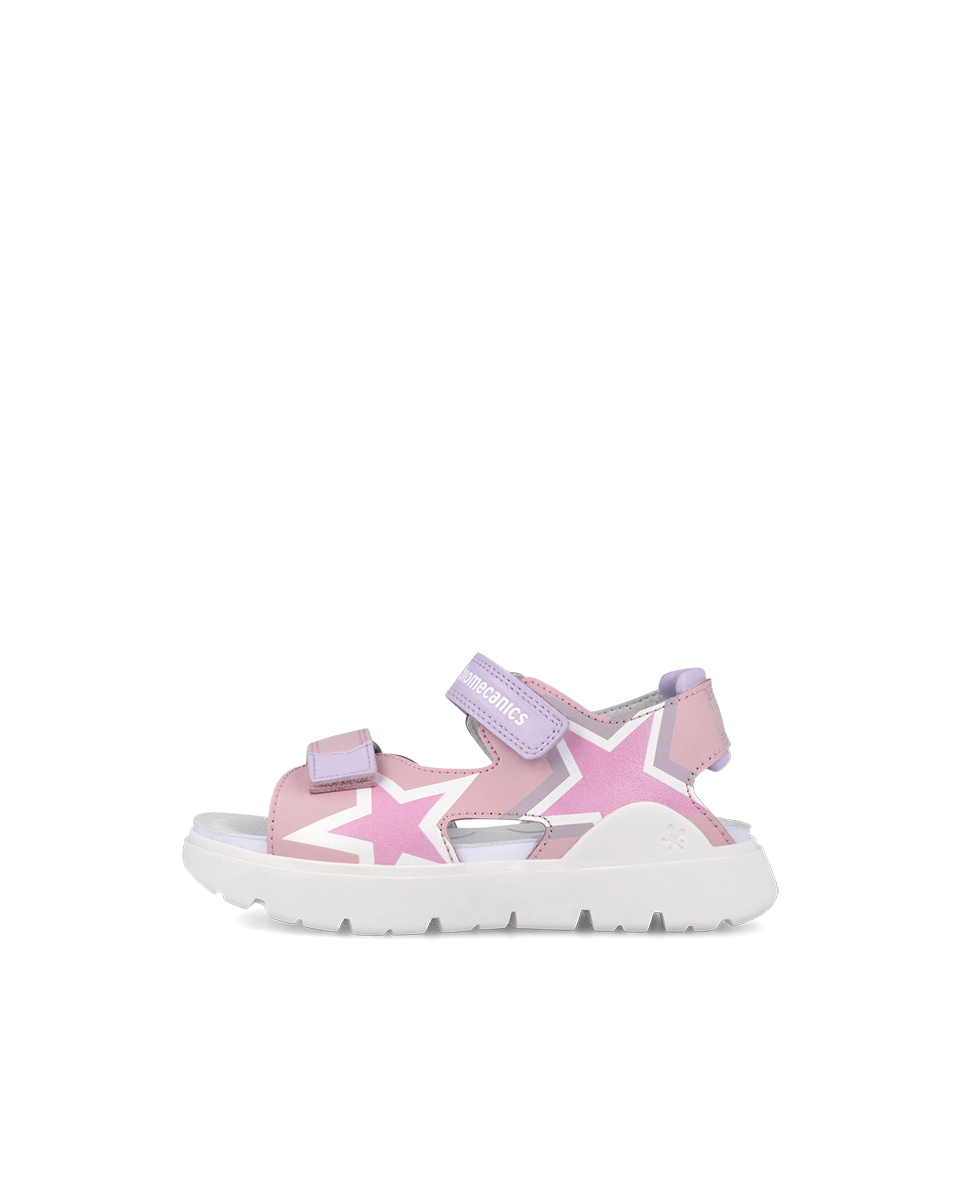 Sandales roses à étoiles pour filles REF: 262222-A032